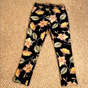 Fashion Nova black and metallic pants